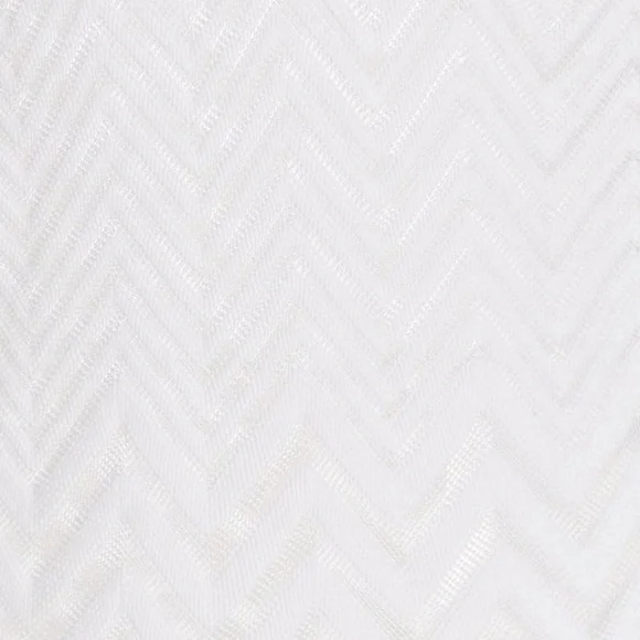 NWT Missoni White V Neck Chevron Tank Top Shirt IT40 NewZigZag Rare Knit